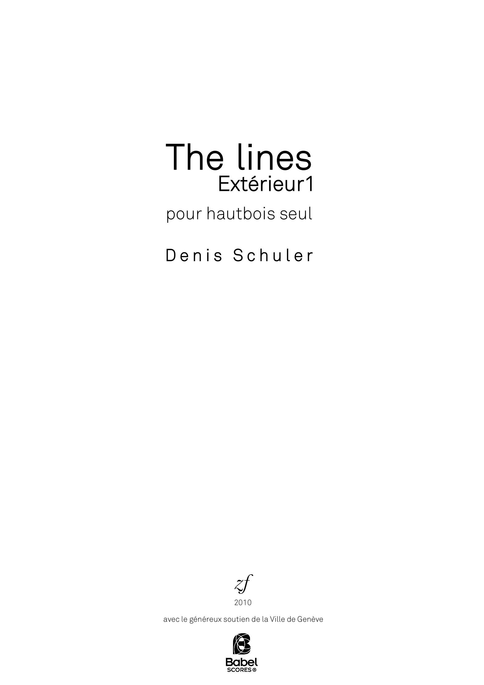 The lines Exterieur1_z
